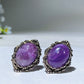 Amethyst Fire Quartz Ring Crystal Healing Bulk Wholesale