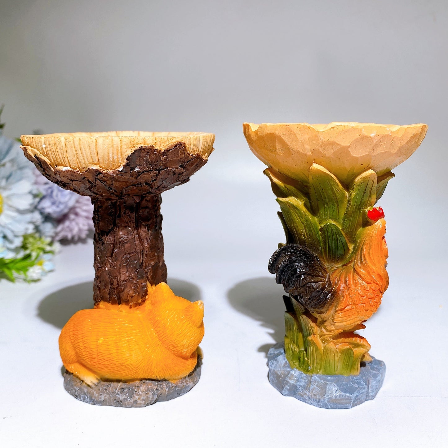 4.5" Resin Stand Crystal Healing Bulk Wholesale