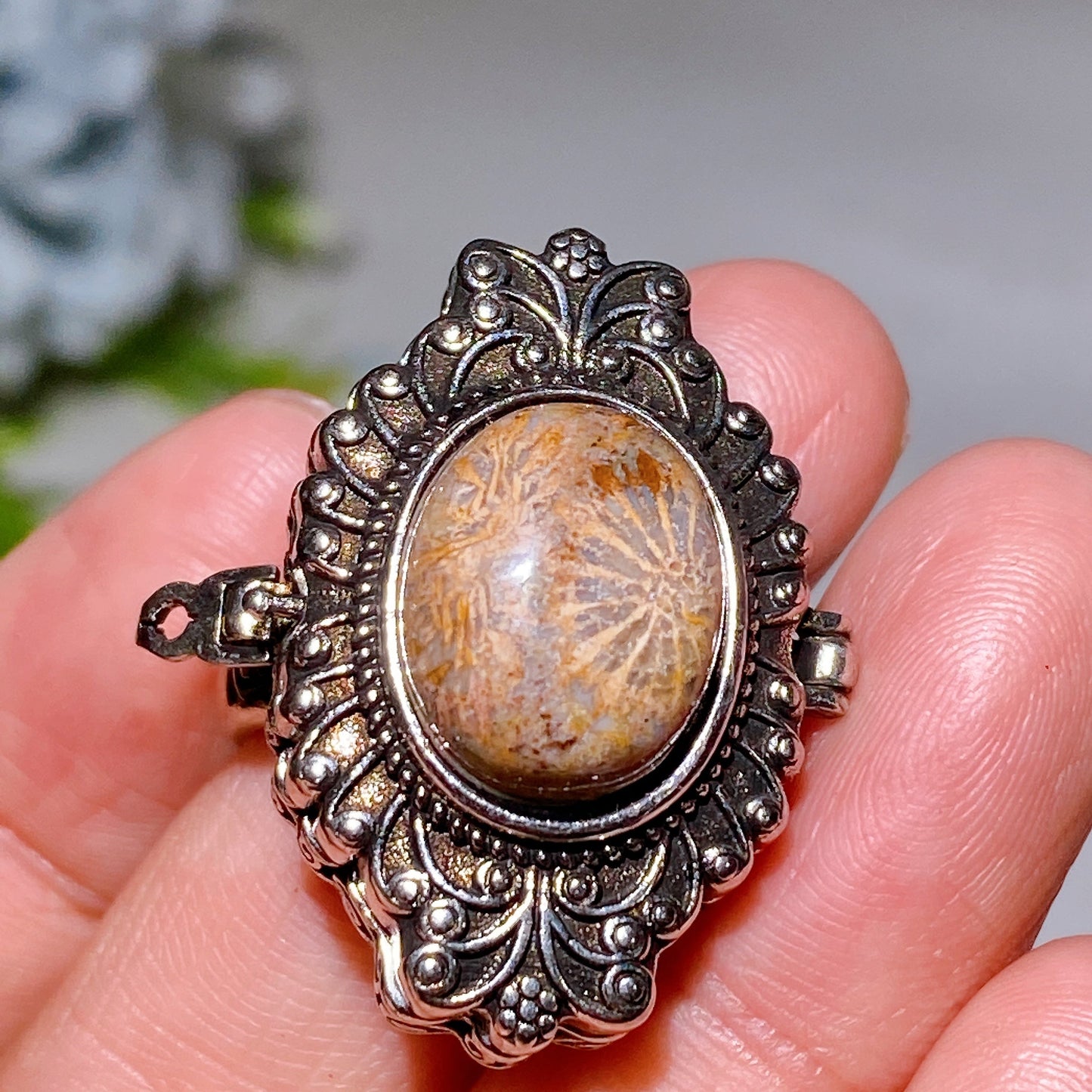 Cooper Silver Plated Crystal Poison Ring Crystal Healing Bulk Wholesale