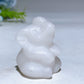 1.4" Crystal Elephant Carving Crystal Healing Bulk Wholesale