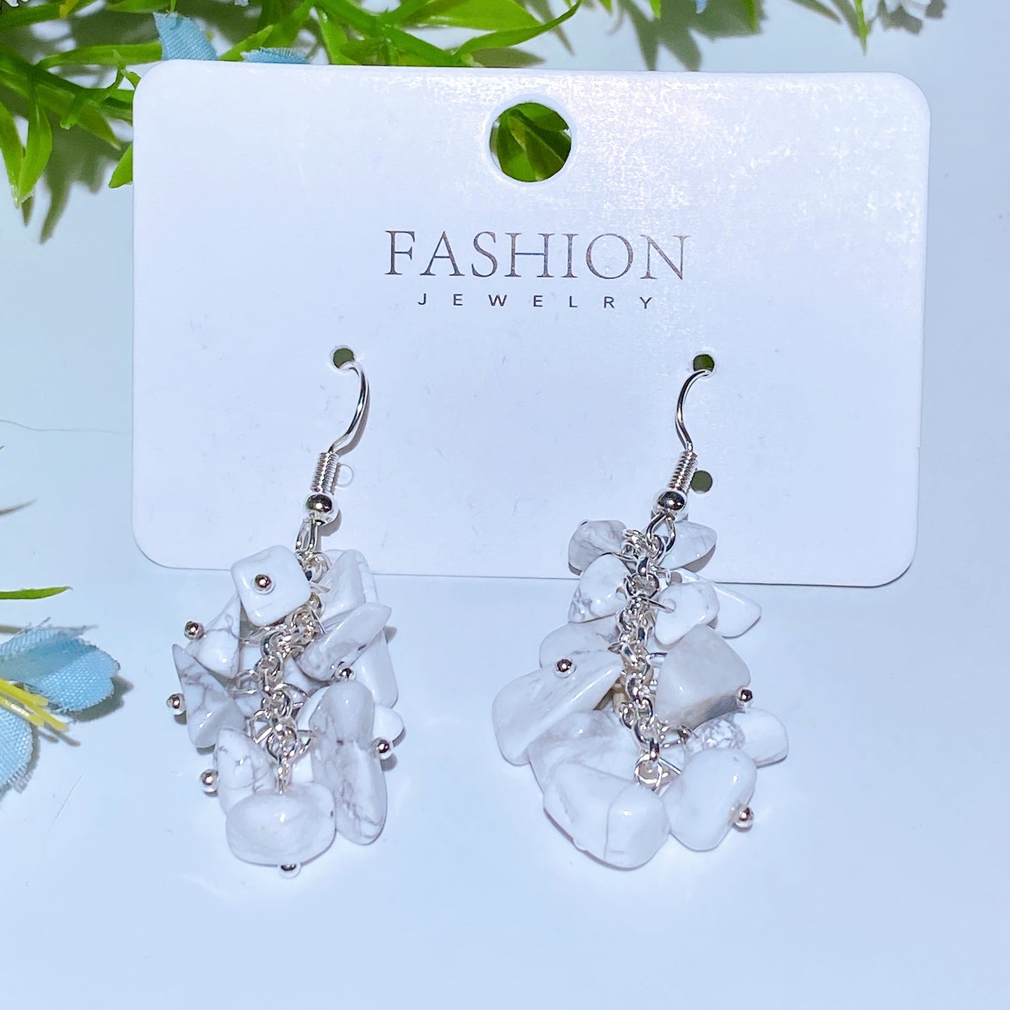 Crystal Chips Earring Crystal healing Bulk Wholesale