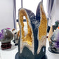 62cm Large Unique Full Clusters Citrine Geode with Three-sides Window Specimen Crystal Healing