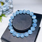 9-9.5mm Aquamarine Bracelet Crystal Healing Bulk Wholesale