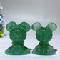 1.4" Crystal Mickey Minnie Carving Crystal Healing Bulk Wholesale