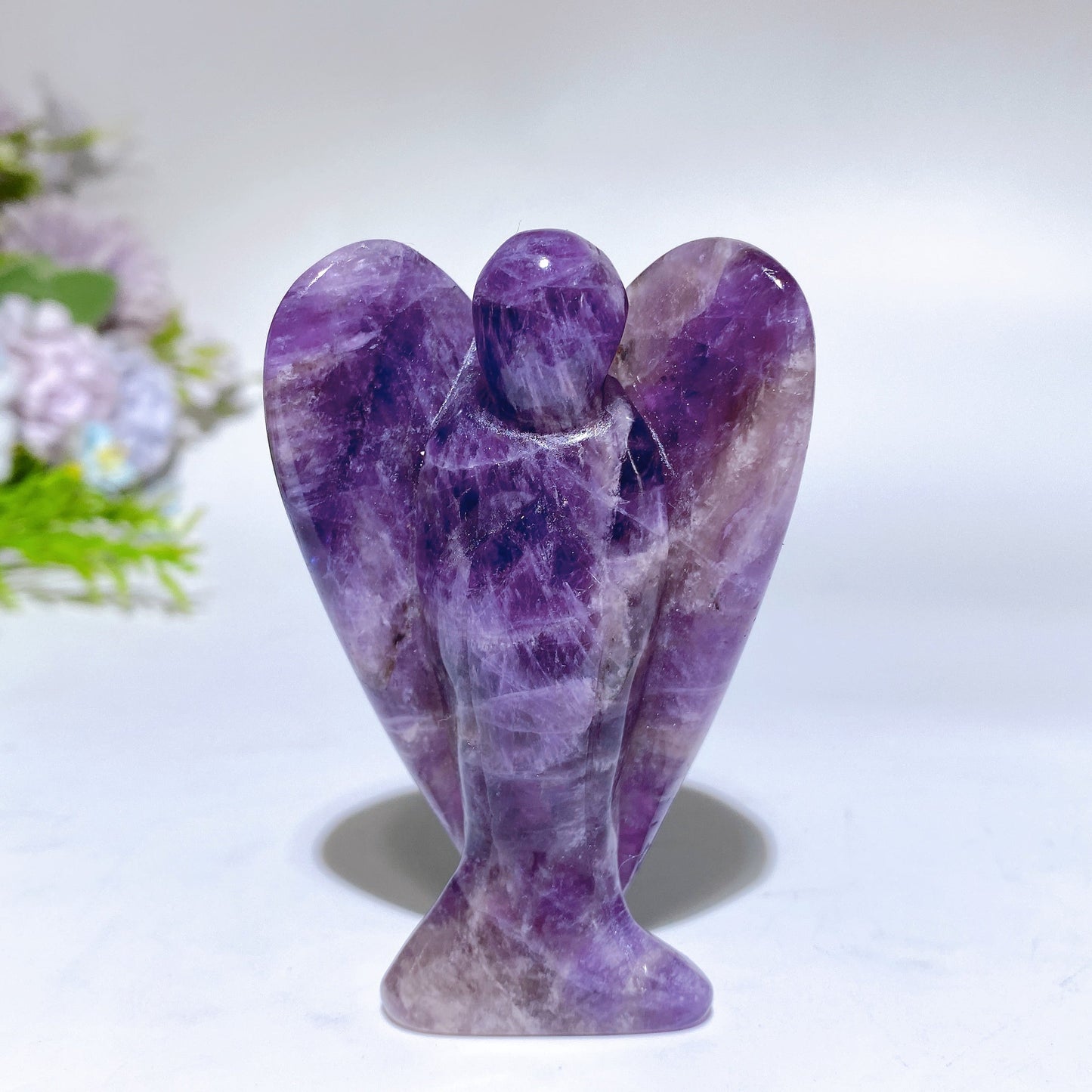3.0"-3.7" Crystal Angel Carving Crystal Healing Bulk Wholesale