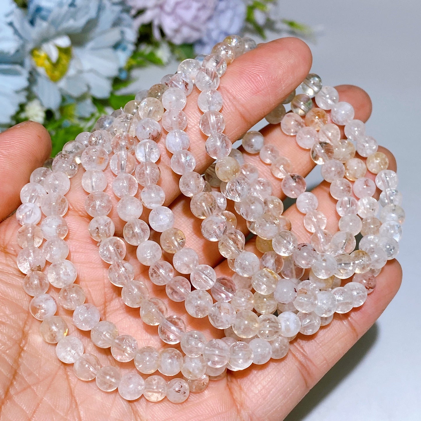 6-8mm Crystal Bracelet Crystal Healing Bulk Wholesale