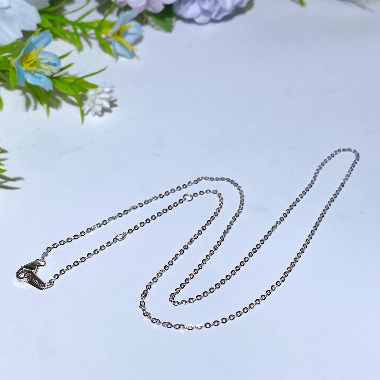 925 Silver Chain Necklace Crystal Healing Bulk Wholesale