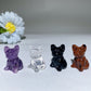 1.1" Crystal Bulldog Carvings Crystal Healing Crystal Healing Bulk Wholesale