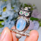 Moonstone Owl Pendant Crystal Healing Bulk Wholesale