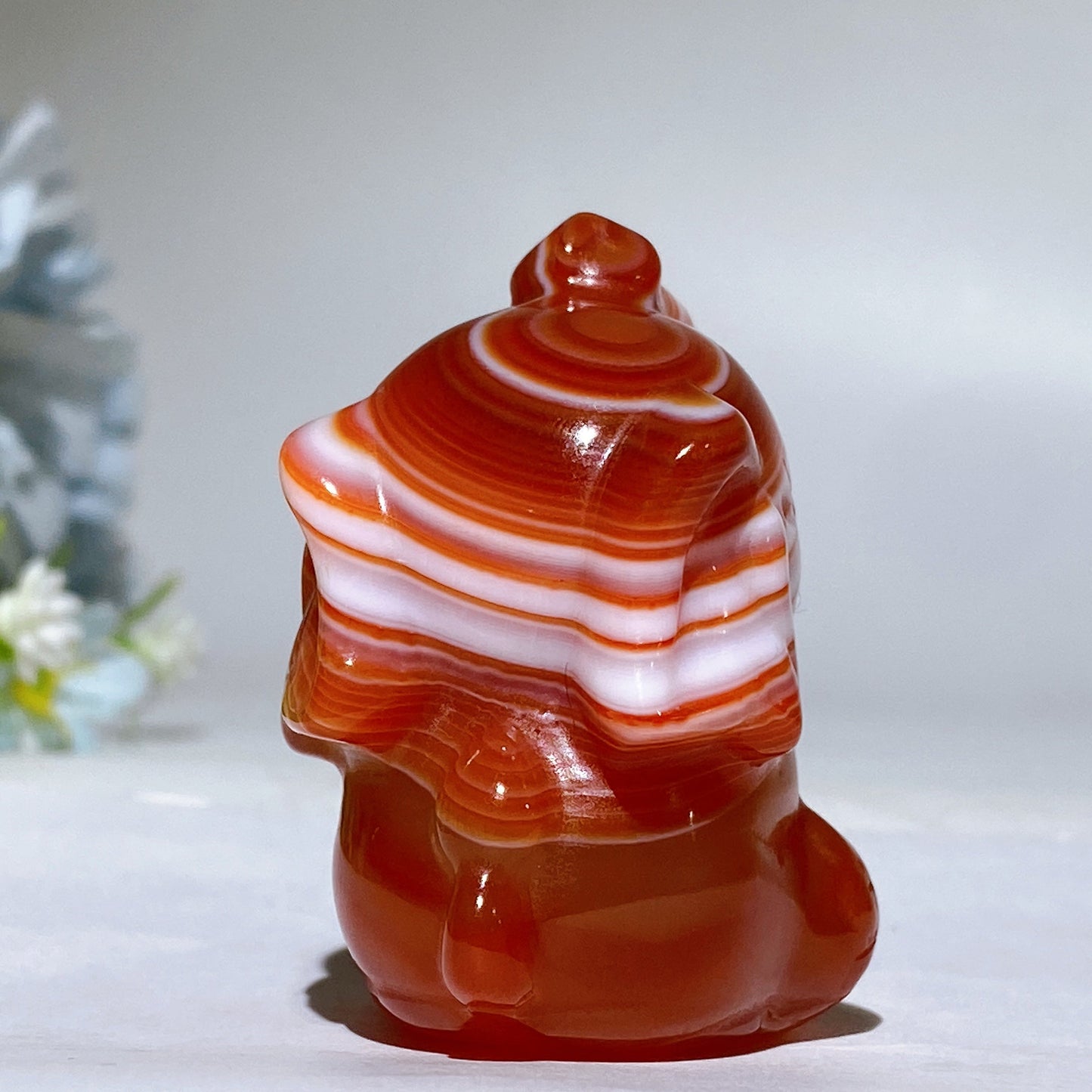 2.0" Sardonyx Elephant Carving Crystal Healing Bulk Wholesale