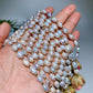 28cm Natrual Water Pearl with Natural Rose Necklace Crystal Healing Bulk Wholesale