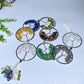 68cm Crystal Chips Life Tree Hanging Ornament Crystal Healing Bulk Wholesale
