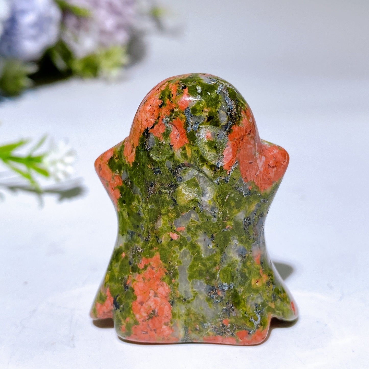 1.7“ Crystal Ghost Carving Crystal Healing Bulk Wholesale