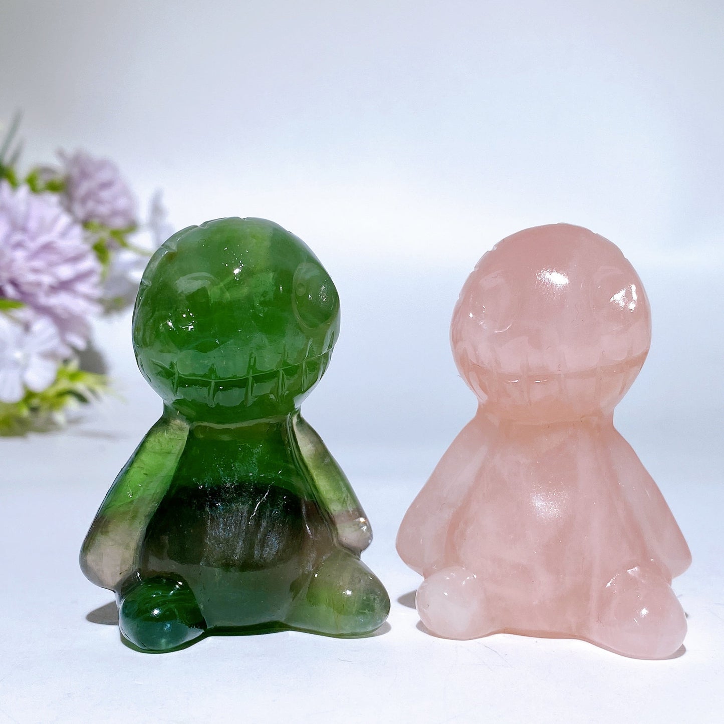 2.1"-2.4" Crystal Voodoo Doll Carving Crystal Healing Bulk Wholesale