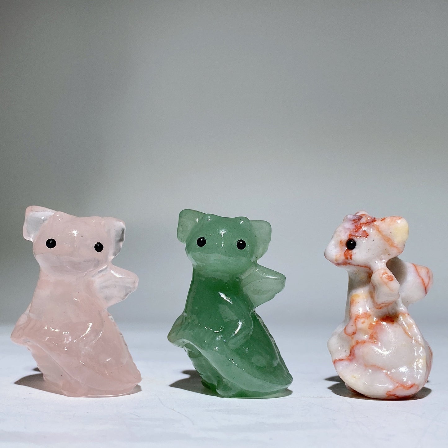 1.5" Crystal Dragon Carving Crystal Healing Bulk Wholesale