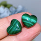 15mm Tiger's Eye Malachite Drilled Heart Carving for Jewelry DIY Crystal Healing Bulk Wholesale