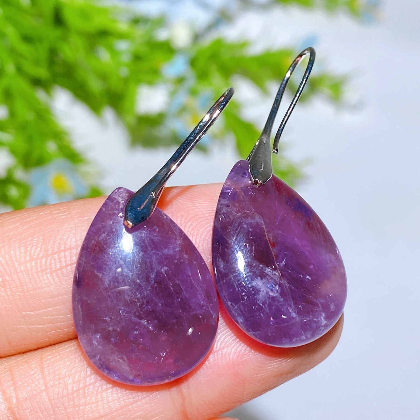 25mm Crystal Drop Earring Crystal Healing Bulk Wholesale