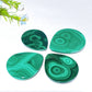1.6"-2.2" Malachite Water-drop Shape Cabochon for Jewelry DIY Crystal Healing Bulk Wholesale