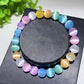 8mm Aura Selenite Bracelet Crystal Healing Bulk Wholesale