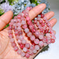 6-8mm Sakura Rhodonite Bracelet Crystal Healing Bulk Wholesale