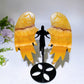Crystal Angel Wings Carving with Stand Crystal Healing Bulk Wholesale