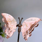 6cm Rhodochrosite Butterfly Wings Carving with Stand Crystal Healing Bulk Wholesale
