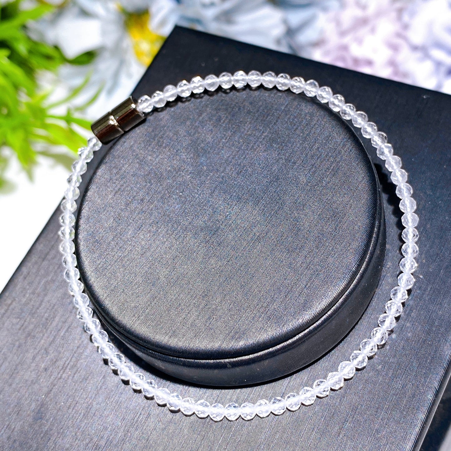 2.3-2.5mm Crystal Faceted Bracelet Crystal Healing Bulk Wholesale