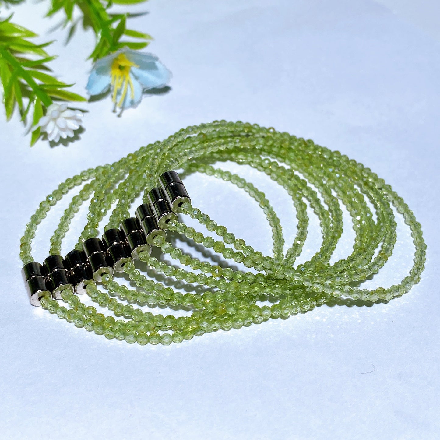 2.3-2.5mm Crystal Faceted Bracelet Crystal Healing Bulk Wholesale