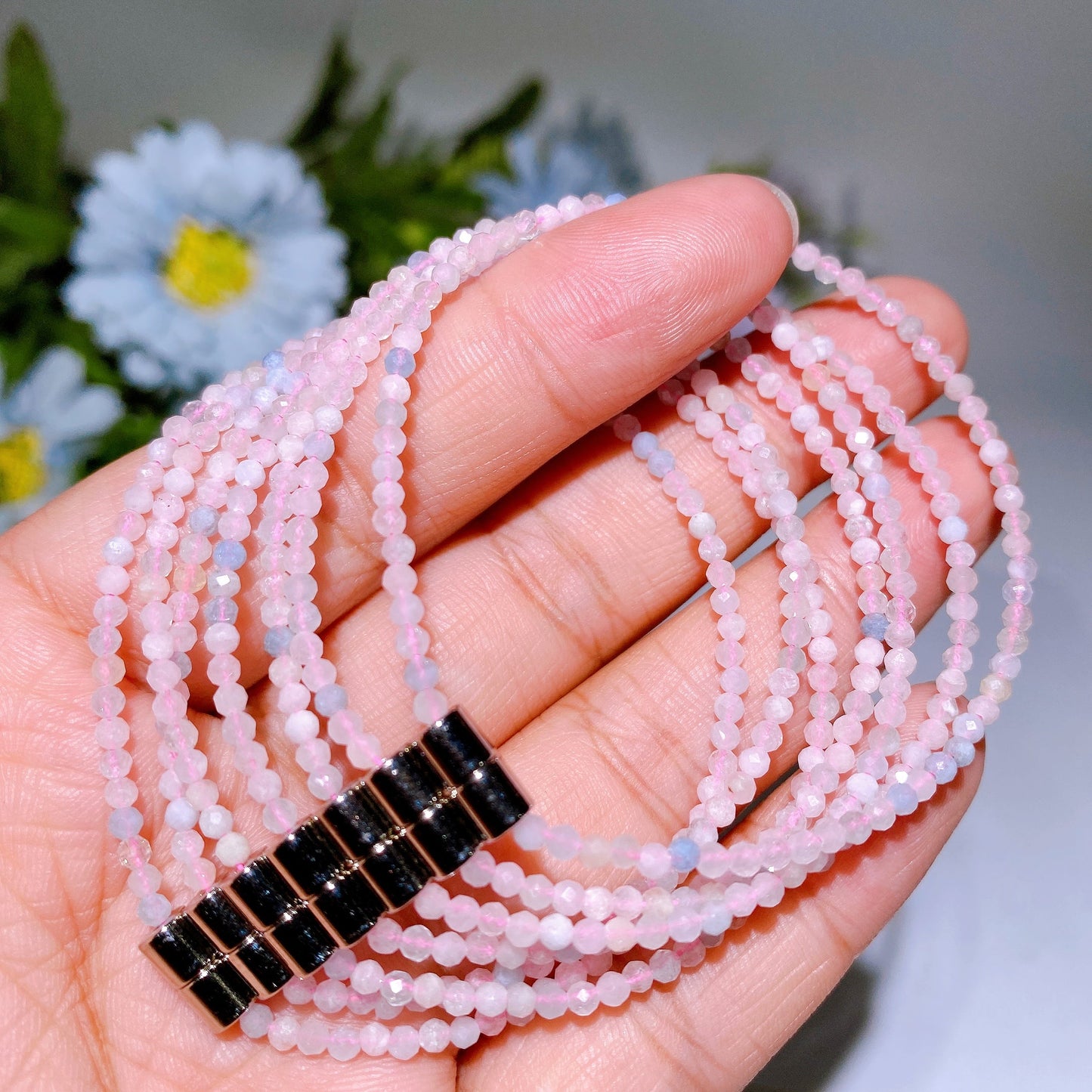 2.3-2.5mm Crystal Faceted Bracelet Crystal Healing Bulk Wholesale