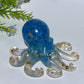10cm Crystal Chips Infused Resin Octopus Carving Crystal Healing Bulk Wholesale