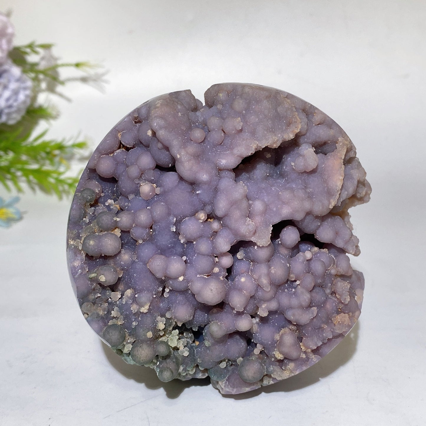 3.8" Unique Grape Agate Specimen Crystal Healing Bulk Wholesale