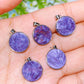 15mm Charoite Round Pendant Crystal Healing Bulk Wholesale