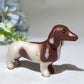 3.0" Crystal Sausage Dog Carving Crystal Healing Bulk Wholesale