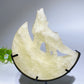 4.0"-4.4" Crystal Wolf On Moon Carving with Stand Crystal Healing Bulk Wholesale