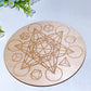 Wooden Pendulum  Divination Plate Crystal Healing Bulk Wholesale