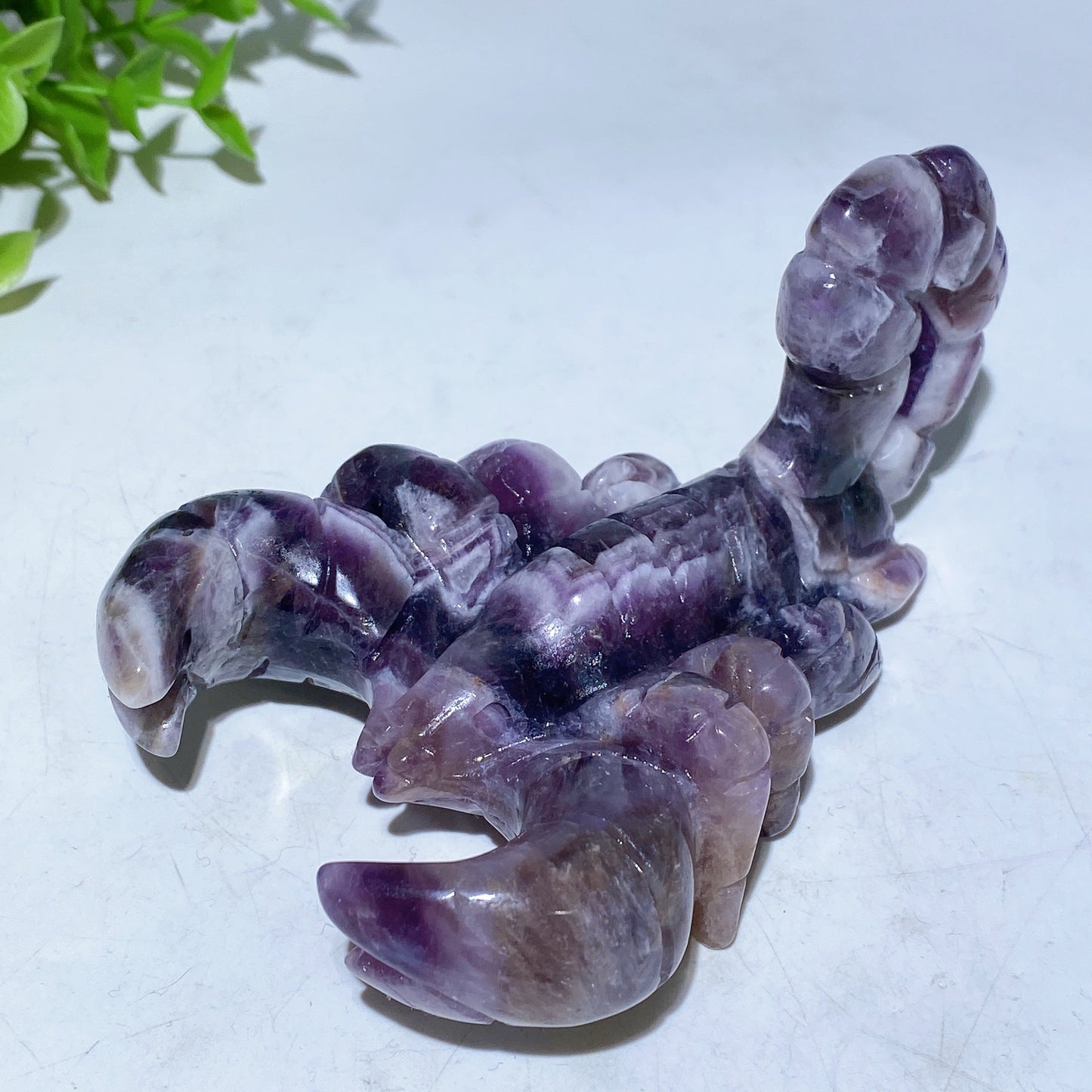 4.0" Crystal Scorpion Carving Crystal Healing Bulk Wholesale