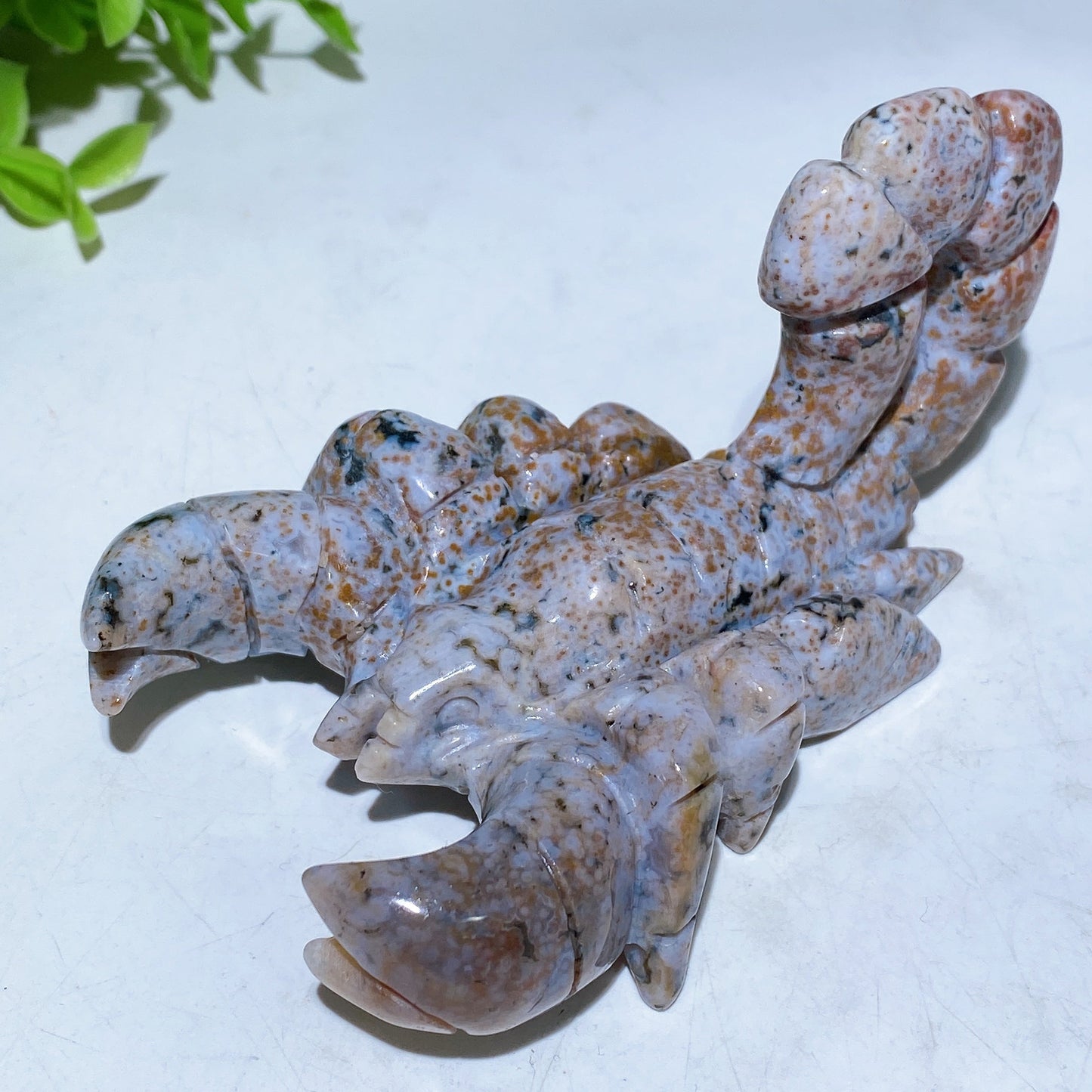 4.0" Crystal Scorpion Carving Crystal Healing Bulk Wholesale