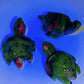 1.9"-2.2" UV Reactive Ruby In Zoisite Turtle Carving Crystal Healing Bulk Wholesale