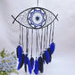 55cm Evil's Eye Dreamcatcher Hanging Ornament Crystal Healing Bulk Wholesale