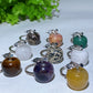 Crystal Apple Fruit Key Chain Crystal Healing Bulk Wholesale