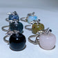 Crystal Apple Fruit Key Chain Crystal Healing Bulk Wholesale