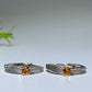 Cooper Plated Silver Ring Crystal Healing Bulk Wholesale