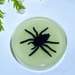 8.5cm Luminous Round Slab with Insect Crystal Healing Bulk Wholesale