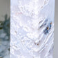 18-30cm White Druzy Dendritic Agate Tower Crystal Healing Bulk Wholesale