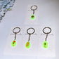 55mm Luminous Key Chain with Insect Crystal Healing Bulk Wholesale