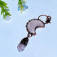 Crystal Moon Shape Pendant Crystal Healing Bulk Wholesale
