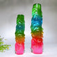15-20cm Aura Selenite Dragon Cylinder Tower Crystal healing Bulk Wholesale