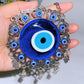 Evil's Eye Hanging Ornament Crystal Healing Bulk Wholsale