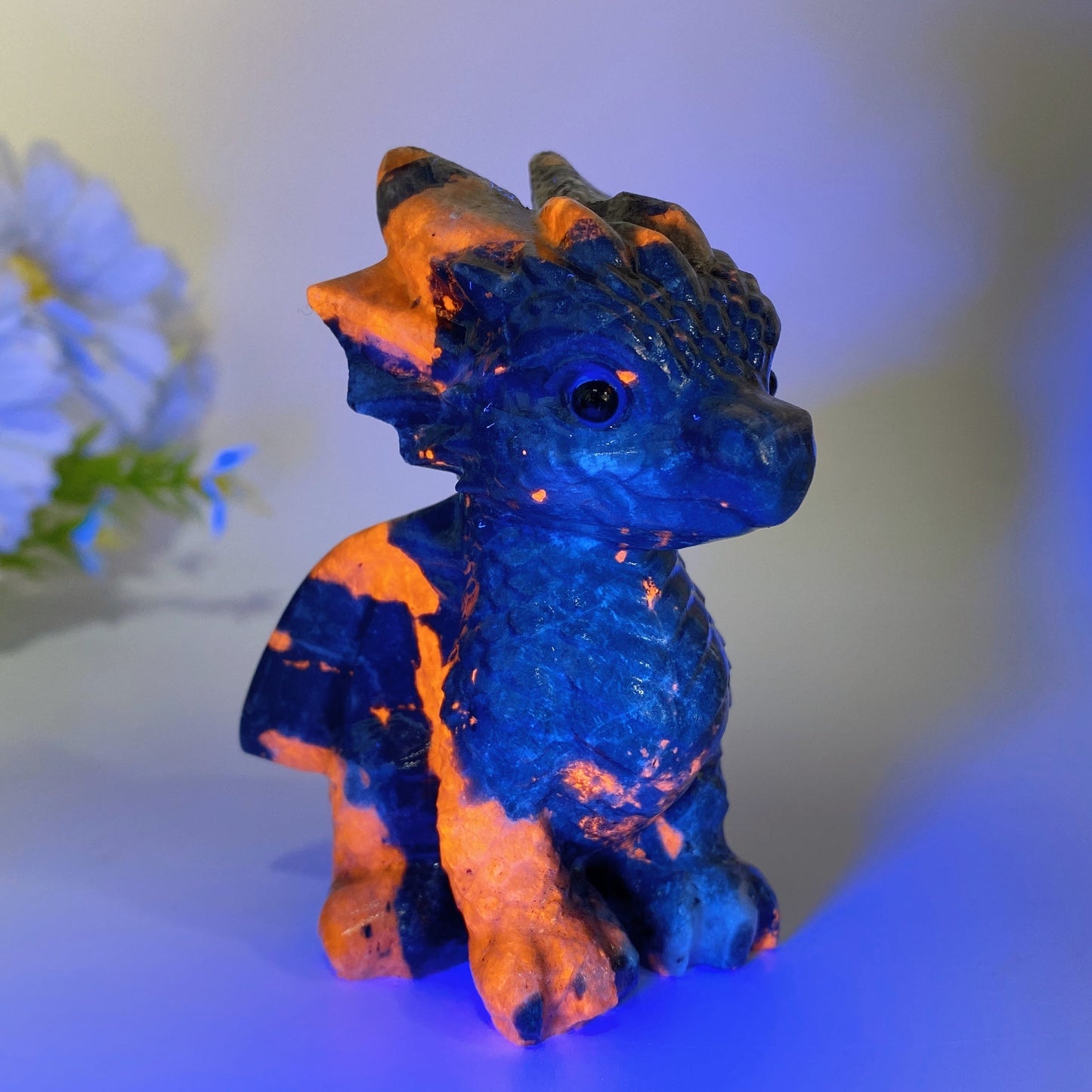 3.2" Crystal Dragon Carving Crystal Healing Bulk Wholesale