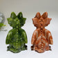 3.2" Crystal Dragon Carving Crystal Healing Bulk Wholesale